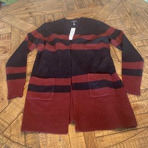 Long Tall Sally Color Block Long Cardigan - NWT